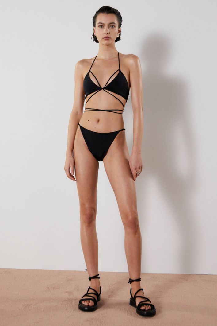 Resort MISHA Castor Bikini Top Black